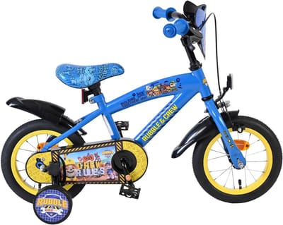 Paw Patrol - Rubble & Crew - Kinderfiets - Jongens - 12 inch - Blauw