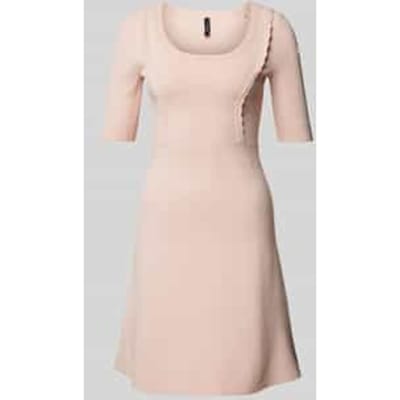 Mini-jurk in effen design, model 'DIANA'