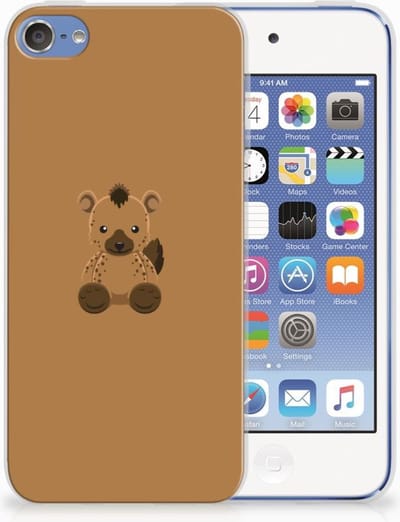 Apple iPod Touch 5 | 6 Telefoonhoesje met Naam Baby Hyena