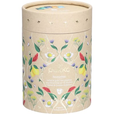 Pukka Tea Favorites Collection - 30 Theezakjes - Biologische Groene Thee & Kruidenthee - 5 x 6 Zakjes - Theedoos - Thee Geschenkdoos