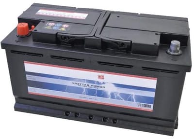 Accu - 12V Batterij - Voertuig Starten - Hoge Koude Startstroom - 353 x 175 x 190 mm - Zwart