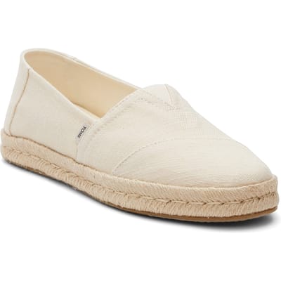 TOMS Alpargata Rope 2.0 Katoenen Dames Natuurlijke Sandalen