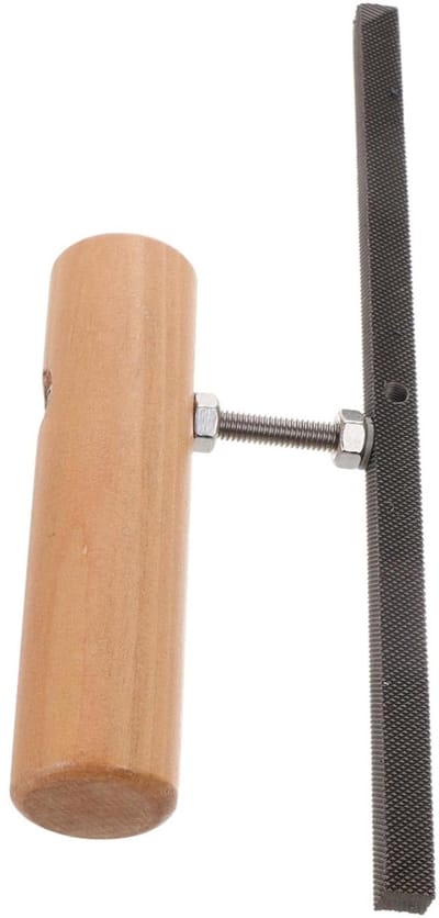 Groef slijper - Slijpstok Hout - Groeven Slijpen - Efficiënte Reiniging - 20 x 7 x 2.5 cm - Zwart