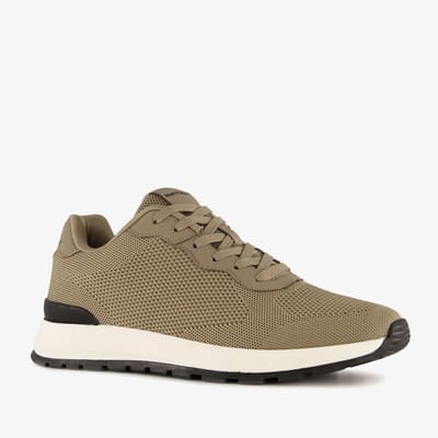Hush Puppies heren sneakers beige - Maat 41 - Uitneembare zool