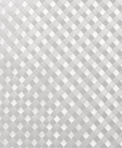 Raamfolie gevlochten semi transparant 45 cm x 2 meter statisch - Glasfolie - Anti inkijk folie