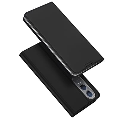 Dux Ducis Skin Pro Hoesje Geschikt voor OnePlus Nord CE 4 Lite | Book Case met Pasjeshouder | Portemonnee | Standaard | Zwart