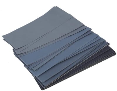 Dailygoods- Schuurpapier Assorti 42 Stuks - Korrel 120/3000 - Siliciumcarbide - Duurzaam - Metaal/Autoschuren - Houten Meubelafwerking - Schuurmaterialen
