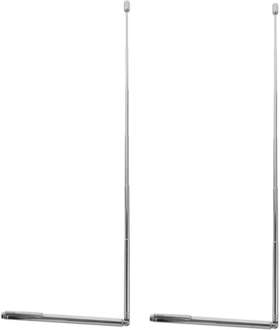 Wichelroedes - Sonde staven - Buiten detectie - Roestvrij staal - 15 cm lengte - Zilver