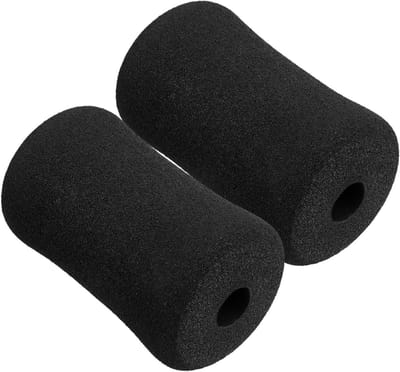 Schuimrubberen Kussens - Vervangende Onderdelen - Fitness Apparatuur - Comfortabele Pasvorm - 135 cm - Zwart