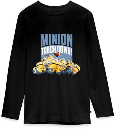 Minions Football Touchdown Premium T-Shirt Tiener Lang