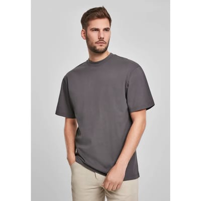Urban Classics - Tall Heren T-shirt - L - Grijs