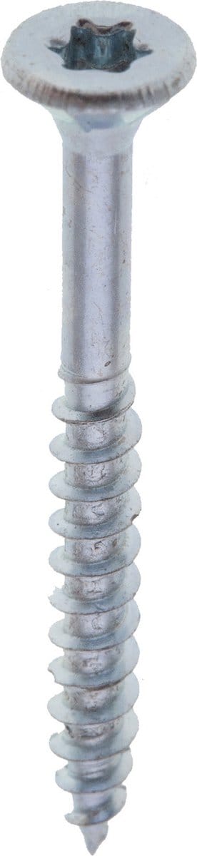 HECO-UNIX PLUS - spaanplaatschroeven - platkop - 6.0 x130mm - Torx-30 verzinkt - 100 stuks