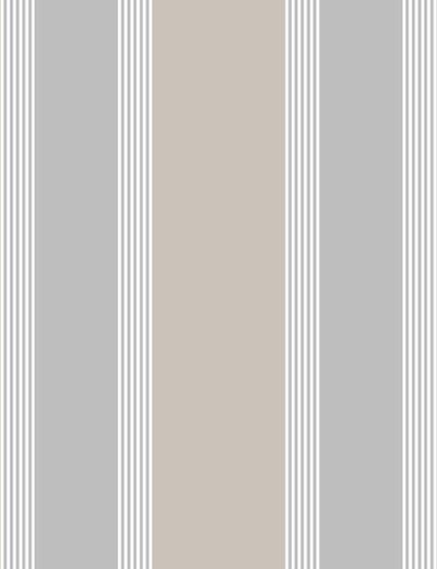 Behang met klassieke brede strepen - Behang - Muurdecoratie - Wanddecoratie - Vliesbehang - Thema - 0,53 x 10,05 M.