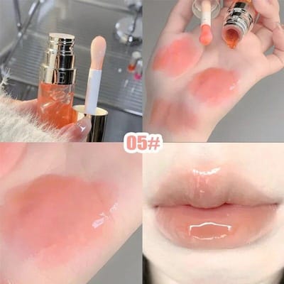 Jelly Lip Oil Hydraterende Transparante Lip Voller Lipgloss Make-up Voedzame Vloeibare Lipstick Hydraterende Lipverzorging