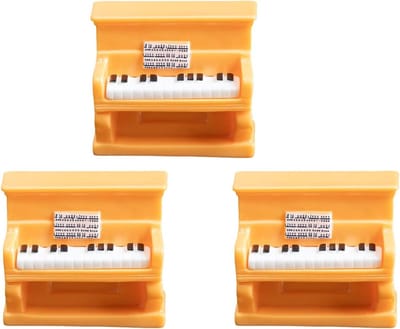 Miniatuur Muziekinstrumenten - Poppenkamer Ornamenten - Decoratief Gebruik - Gedetailleerd Hars Design - 3 Stuks - Niet Gespecificeerd