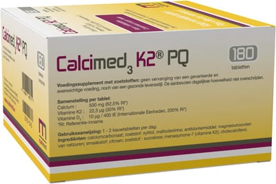Calcimed K2 PQ 180 tabletten