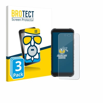 BROTECT - Screenprotector voor Ulefone RugKing - Folie Beschermfolie Beschermglas matte 3 Stuks