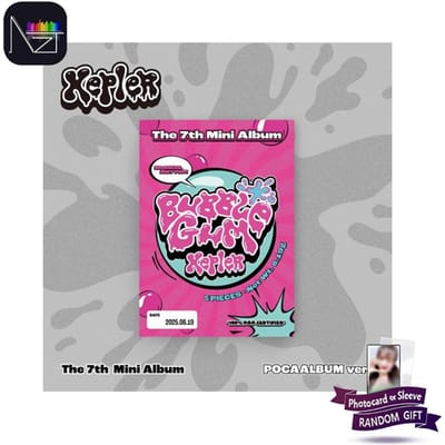 Kep1er – Le 7ème Mini Album [BUBBLE GUM] (POCAALBUM ver.) 1PCS gray