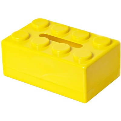 Boîte à mouchoirs créative en forme de bloc de construction, porte-serviettes en papier, distributeur de mouchoirs pour salon, chambre à coucher, salle de bain, bureau à domicile