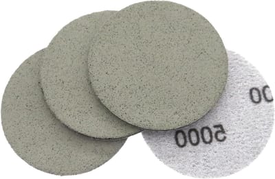 Schuurschijven Set - Schuurpapier Pads - Oppervlakken Polijsten - Fijne Korrel - 50mm 10 Stuks - Niet Van Toepassing