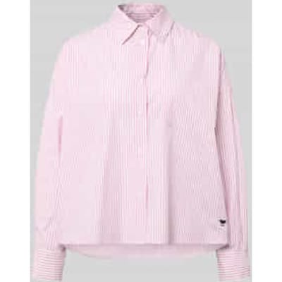 Oversized Overhemdblouse van puur katoen Model 'AUREO'