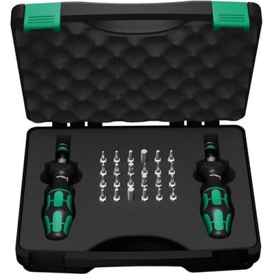 Wera 7440/41 Werkplaats Momentschroevendraaierset 26-delig 0.3 - 3 Nm