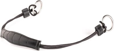 Trust Curbgag Touw Leather Zwart/Zilver