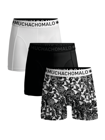 Muchachomalo Heren Boxershorts - 3 Pack - 95% Katoen - Ademend - Onderbroeken Heren - Normale Lengte