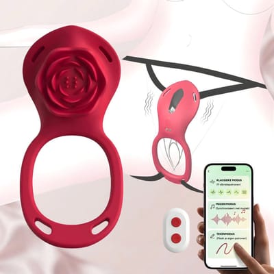 Bodybite - Draagbare Vibrator - Clitoris Stimulator - Vibrator voor Koppels - Sex Toys voor Vrouwen - Stil en Discreet - Waterafstendig - 3 Vibratie Standen - Afstandsbediening en app - Wearable Vibrator - Valentijn cadeautje voor haar - AMORA