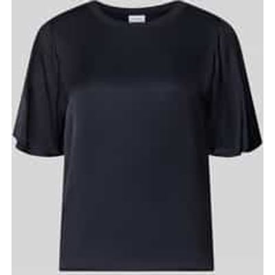 Comma  T-shirts Marine Size: 40 | Wide-Leg & Flared Pants Outlet | Dames | Blauw