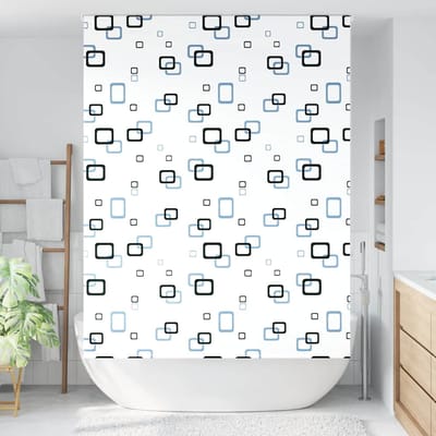 vidaXL - Doucherolgordijn - 150x240 - cm - stofbreedte - 146 - cm