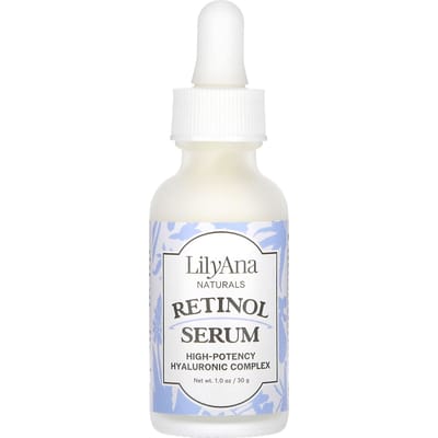 Lilyana Naturals, Retinol Serum, 1 oz (30 g) white