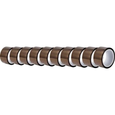 TRU COMPONENTS Polyimide ESD-tape Amber (l x b) 33 m x 50 mm 10 stuk(s)