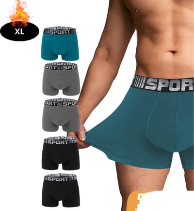 Nivard Onderbroeken Heren - Boxershort - Ondergoed - Boxer - Underwear - Mannen - 5 Pack - Gemengd - XL
