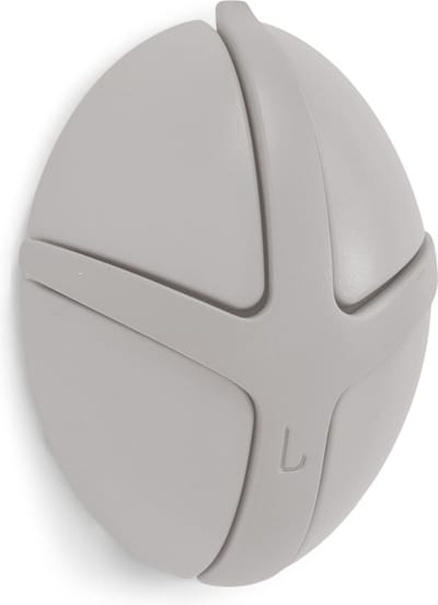 Spinder Design kapstok Tick - Silky Taupe / Silky Taupe - 3 haken