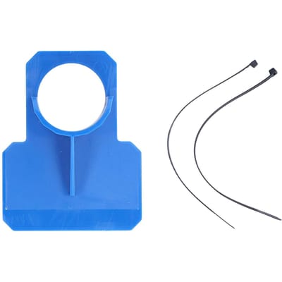 Support de tuyau de piscine en ABS durable et facile à installer, support de montage pour tuyau d'eau, piscine blue
