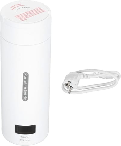 Draagbare Waterkoker - Reis Waterkoker - Snel Water Koken - 4 Temperatuur Instellingen - 500 Ml Capaciteit - EU Stekker