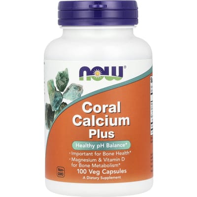 Now Foods - Koraal Calcium Plus, 1430 mg, 100 Capsules