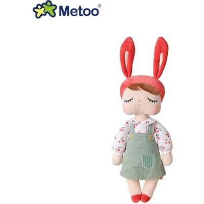 Originele Metoo 35cm Angela Pastorale Stijl Konijn Pluche Pop Kind Knuffel Zacht Gevuld Speelgoed Ideaal Voor Baby Plus Kinderen Verjaardagscadeaus 35cm