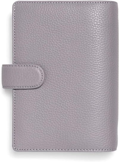 Filofax Organizer - Agenda Planner - Afspraken Plannen - Generfd Leren Omslag - Personal Formaat - Lavendel