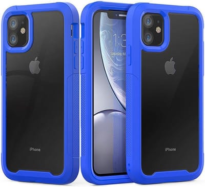Hoesje Hybride Full Protect Blauw Geschikt voor Apple iPhone 11