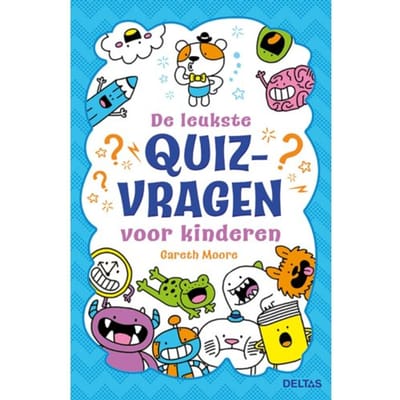 Deltas leukste quizvragen voor kinderen Educatieve boeken (spelletjes en raadsels)