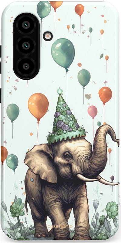 Casetastic Hoesje Geschikt voor Samsung A56 / A36 - Stijlvolle Beschermende Duo-layer Case - Ballolifant