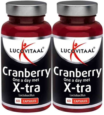 Lucovitaal Cranberry X-tra - 2 x 60 capsules - Voordeelverpakking