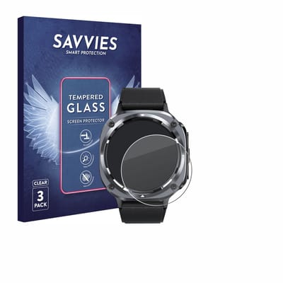 Savvies - Glas Screenprotector voor TIMU S90 1.45" - Gehard Beschermglas 9H 3 Stuks