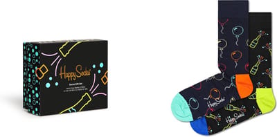 Happy Socks You Did It Socks Gift Set (2-pack) - gefeliciteerd zeggen met sokken - Unisex - Maat: 36 - 40