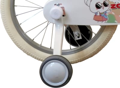 Zonix Meisjesfiets 18 Inch Roze Kinderfiets Met Zijwieltjes Voor Meisjes Van 5 Tm 7 Jaar Geschikt Voor Kledingmaat 110-123