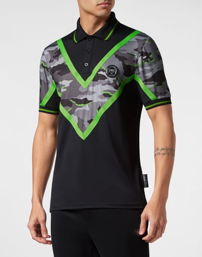 T-Shirt Ronde Hals Camouflage