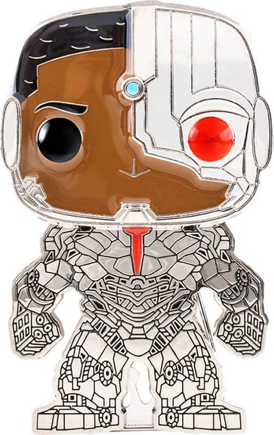 Funko POP! Pin DC Comics: Cyborg 10 cm