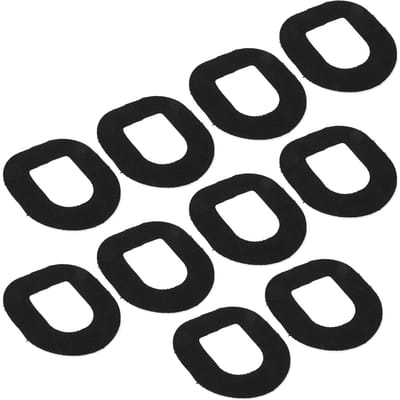 10 Stuks Zelfklevende Pleisters Zwarte Zelfklevende Vaste Sensor Anti-Loslatende Pleister Bandage Pleister black